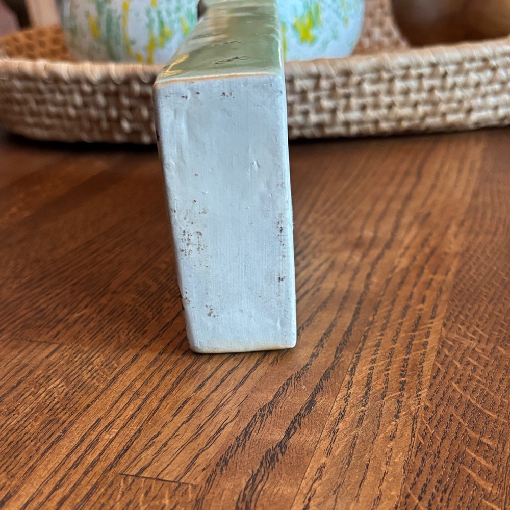 Ceramic Green Bird Wall Vase - Picture 8 of 9